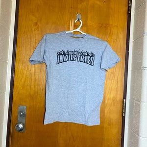 World industries flame logo shirt